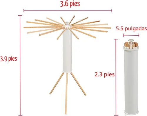 Miniatura 9 de JOOM Trípode de Secado de Ropa, Perchero Portátil y Plegable para Ahorro de Espacio, Perchero de Secado de Ropa para Lavandería - Perchero de Ropa
