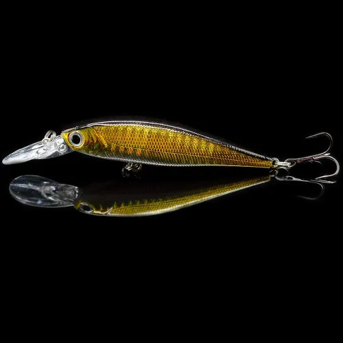 Miniatura 7 de Paquete de 10 señuelos de pesca, cebos duros, crankbait y Swimbait Kit de señuelos para agua dulce y salada, lubina, trucha, lucioperca, pez rojo