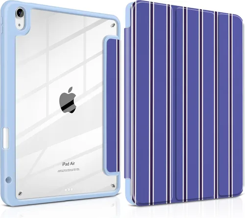 Miniatura 49 de MEEgoodo Funda para iPad Air de 11 pulgadas M3 2025 / M2 2024, para iPad Air de 5ª y 4ª generación de 10.9 pulgadas 2022/2020, funda para tableta