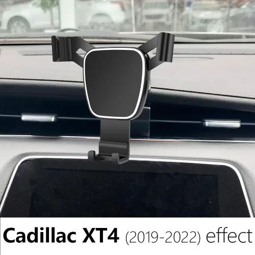 Miniatura 2 de Soporte de teléfono de coche para Cadillac XT4 2019-2023, accesorios de automóvil, soporte de navegación, decoración interior, soporte para teléfono