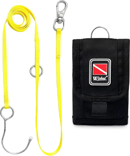 Miniatura 11 de WICKED Buceo 316 Gancho de arrecife multipunto de acero inoxidable 4-6 pies de longitud