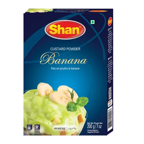 Miniatura 94 de Shan Polvo de crema de mango, 7.05 oz, postre esencial para cualquier ocasión, apto para vegetarianos, bolsa hermética en una caja (paquete de 3)