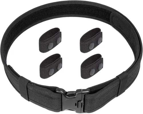 Miniatura 6 de LUITON Cinturón táctico para hombre – Rigger Molle estilo militar de combate de 2 pulgadas para policía y seguridad