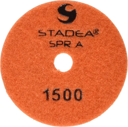 Miniatura 9 de DPPD04SPRA050G1P Almohadilla de pulido de diamante de piedra seca para piedra Granito Concreto Vidrio Travertino Mármol Lijado Pulido con grano de 4