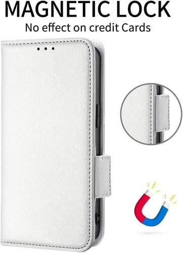 Miniatura 3 de Funda de cuero para iPhone 11 de 6.1 pulgadas, funda de cuero con 3 ranuras para tarjetas de crédito, función atril con tapa para iPhone 11 de 6.1