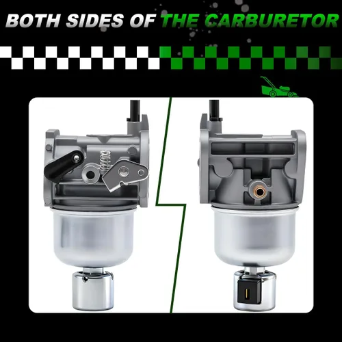 Miniatura 2 de Carburador 15003-7081 con bomba de combustible apto para motores Kawasaki FH580V FH541V 19Hp de 4 ciclos que reemplaza #15004-7056 15003-7102