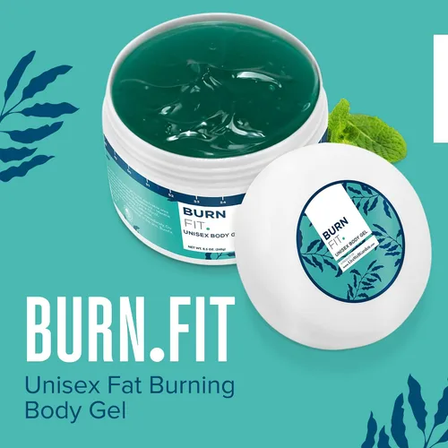Miniatura 10 de Gel corporal – Crema anticelulítica de Burn Fit para el vientre y el cuerpo, crema reafirmante y tensora del vientre, crema fría y caliente