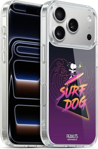 Miniatura 100 de Head Case Designs Peanuts Tropical Surf Snoopy Aloha Disco Gel Funda con licencia oficial [protección de grado militar] compatible con Apple iPhone