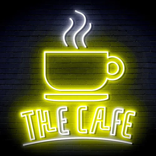Miniatura 21 de ADVPRO Coffee – The Cafe Extra-Large Ultra-Bright LED Neon Sign - Blue & Red - st16s54-fn-j0026-br