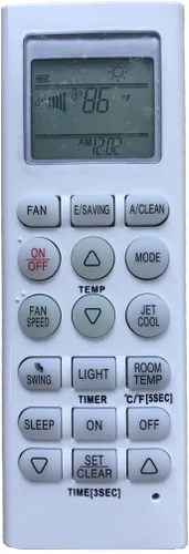 Miniatura 4 de YING RAY - Mando a distancia de repuesto para LG Air Conditioner LM-360CE LMN1830C2L LMN1830C2L LS300CE LS300CE LS301CE LS301CE LSJ0910CL LS-J0910CL