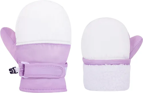 Miniatura 81 de Urban Virgin Guantes de invierno para bebés y niños pequeños, con forro polar, cálidos, impermeables, guantes de nieve para niños y niñas