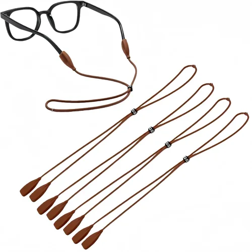 Miniatura 14 de Correa ajustable para gafas, diseño elástico y elástico, adecuado para gafas de miopía, lentes de sol, gafas deportivas