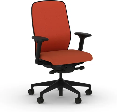 Miniatura 48 de HON Nucleus - Silla de trabajo con control avanzado de inclinación sincronizada, silla de oficina con soporte lumbar, brazos ajustables en altura