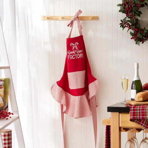 Miniatura 6 de DII Delantal de cocina de Navidad ajustable para mujer, tamaño adulto para cocinar, hornear, manualidades y entretenimiento