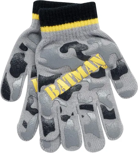 Miniatura 5 de DC Comics Juego de 2 pares de guantes o guantes de Batman para niños (niños pequeños)