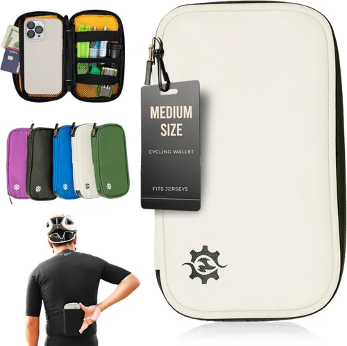Miniatura 12 de Lumiere & Co. Cartera de ciclismo impermeable Cartera de ciclismo y bolsa de ciclismo para jersey Cartera de teléfono de ciclismo para bicicleta