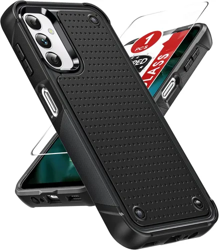 Miniatura 52 de LeYi Funda para Galaxy S21 FE-5G: Funda Samsung S21 FE con protector de pantalla, doble capa protectora de policarbonato duro y TPU suave Android