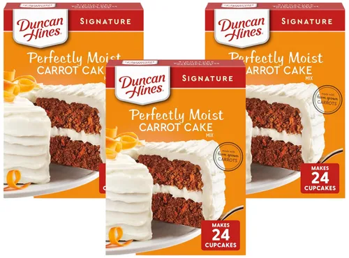 Miniatura 12 de Duncan Hines Mezcla para pastel de zanahoria, 15.25 oz.
