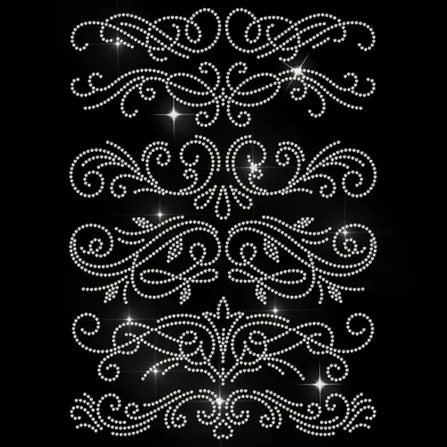 Miniatura 17 de MAYJOYDIY Alas de transferencia termoadhesivas con texto de ángel con diamantes de imitación, parches de reparación de ropa, apliques de amor