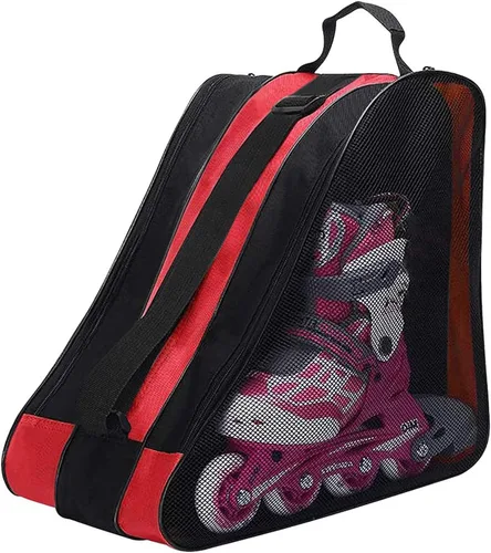 Miniatura 7 de Peyorom Bolsas de patinaje, ideales para patines de patinaje, patines de hielo, patines cuádruples, patines en línea, patines de patinaje, patines