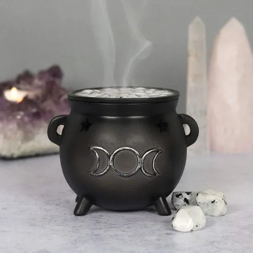 Miniatura 2 de Green Tree Triple Moon - Soporte para incienso, color negro