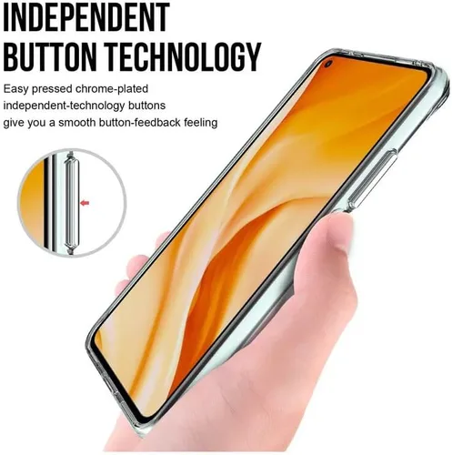 Miniatura 2 de Funda transparente para Blackview A53 / Blackview A53 Pro + funda protectora negra para teléfono + 2 protectores de pantalla de vidrio templado