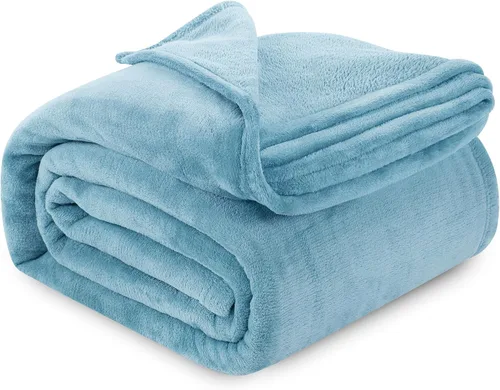 Miniatura 9 de Utopia Bedding Manta de forro polar negro, tamaño individual, ligera, mullida, suave, antiestática de microfibra (60 x 80 pulgadas)