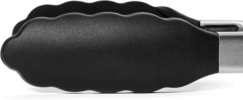 Miniatura 8 de Pinzas de cocina de 17" con puntas de silicona, pinzas de parrilla de acero inoxidable de alta resistencia al calor