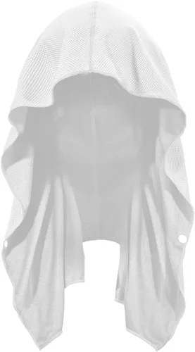 Miniatura 15 de Sukeen Toalla de enfriamiento con capucha, toallas de enfriamiento para cuello y cara, de secado rápido, absorbente, protección UV, envolturas