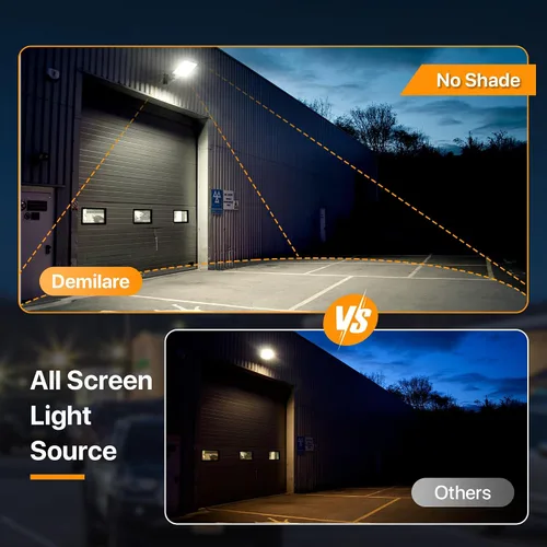 Miniatura 9 de Luces de Estacionamiento 240W 36000LM Montaje de Brazo Ajustable Luces de Caja de Zapatos para Exteriores con Fotocélula de Anochecer a Amanecer