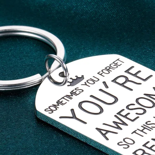 Miniatura 4 de Regalos de regreso a clases para hijo, hija de parte de mamá, papá, primer día de escuela, regalo inspirador para amigo, mejor amiga, llavero