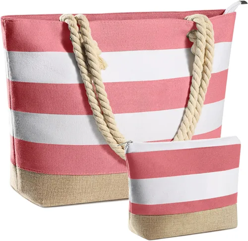 Miniatura 39 de YOOLIFE Beach Bags for Women - Travel Canvas Beach Tote, Pool Waterproof Bag, Travel Essentials, Gifts for Women Birthday