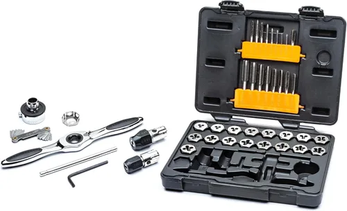 Miniatura 3 de GEARWRENCH Juego de 42 llaves de trinquete y troqueles, métrico - 3886