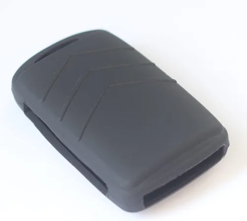 Miniatura 4 de 2 fundas para llavero de 3/4 botones compatibles con Mazda, Negro con blanco y negro con azul, Pequeño