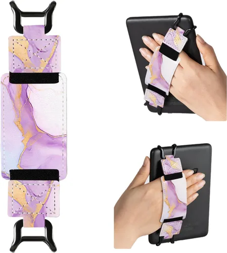 Miniatura 14 de CoBak Correa de Mano Segura para Kindle y Tabletas - Soporte de Dedo Versátil y Ligero para Kindle/Kobo/Voyaga/Lenovo/Sony E-Book Tablet de 6-7.5