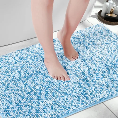 Miniatura 99 de Yimobra - Alfombra grande para baño antideslizante de 36x24 pulgadas, extra gruesa y suave, absorbente de felpilla, alfombras de baño lavables a