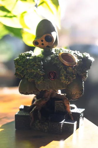 Miniatura 3 de Studio Ghibli - Castillo en el cielo - Esperanzas del soldado robot, estatua benélica reloj de escritorio