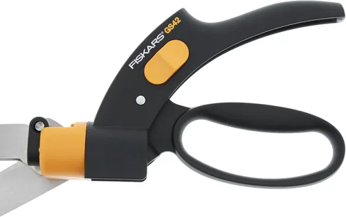 Miniatura 12 de Fiskars Servo-System Grass Shear GS42, Mecanismo servo-sistema antiatascos, Longitud: 135.4 in, Cuchillas de acero/Mangos de plástico