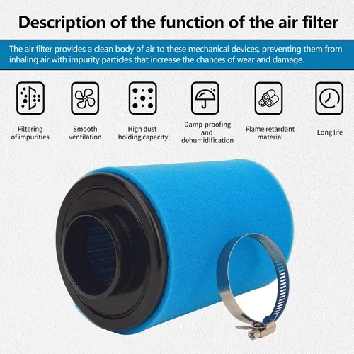 Miniatura 3 de Filtro de aire 0800-112000 Filtro de aceite 0800-011300 Reemplazo para CFMoto CForce 400 500 600 800 HO EPS 2016-2020 UForce 500 800 EX SSV