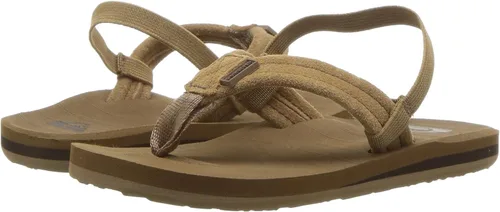 Miniatura 7 de Quiksilver Carver Suede Chanclas para niños pequeños