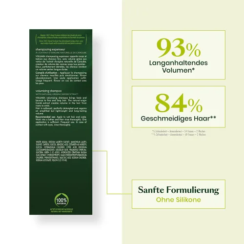 Miniatura 3 de René Furterer VOLUMEA Champú voluminizador - Para cabello fino y flojo - Espesante y voluminizador - Libre de SLS