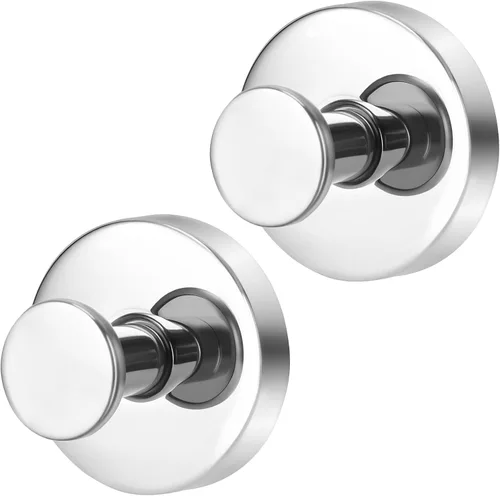 Ganchos de Ventosa para Ducha, Ganchos de Toalla Sin Taladrar para Pared de Baño, Cocina, Vidrio, Espejo, Azulejos - Ideales para Colgar Toallas,