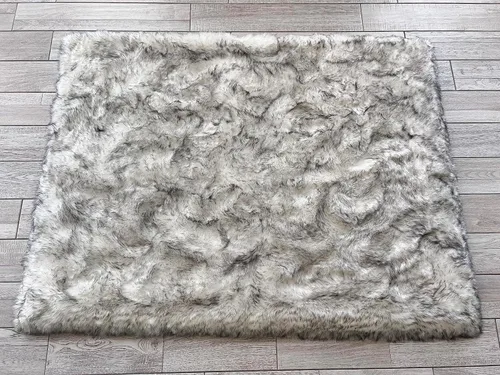 Miniatura 16 de LAMBZY Elegante y sofisticada alfombra rectangular de piel de oveja (beige, 2 x 3 pies)