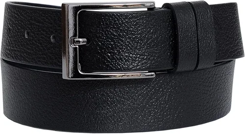 Miniatura 2 de N&S LEATHER Cinturones para hombre, cinturón de cuero para hombre, cinturones casuales grandes y altos para hombre, cinturones de cuero sólido sin
