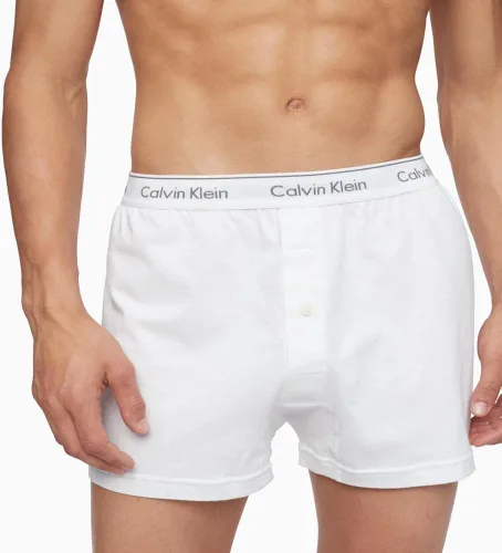 Miniatura 4 de Calvin Klein Calzoncillos de punto clásicos de algodón para hombre, paquete de 3