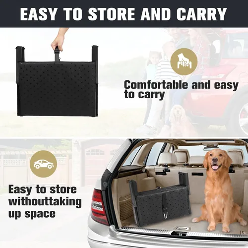 Miniatura 6 de Escaleras para perros para automóvil: rampas plegables para perros grandes con superficie antideslizante, escalones portátiles para perros