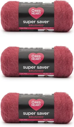 Miniatura 157 de Red Heart Hilo Super Saver, paquete de 3, estampado artístico, 3 unidades Estampado De Artista