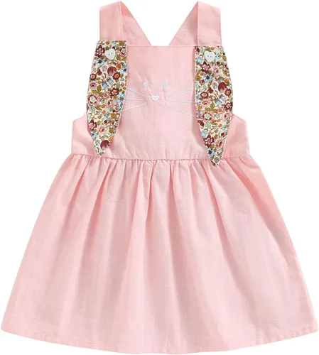Miniatura 20 de oneflow Traje de Pascua para bebé y niña pequeña, vestido de tul, sin mangas, con lentejuelas, tutú para niñas pequeñas