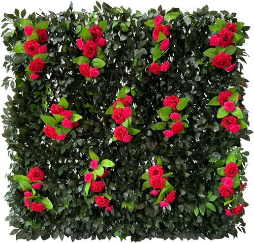Miniatura 15 de Sumery Pantalla de Privacidad de Valla Expandible para Balcón Patio Exterior, Panel Decorativo de Cercado de Hiedra Artificial, Setos Artificiales