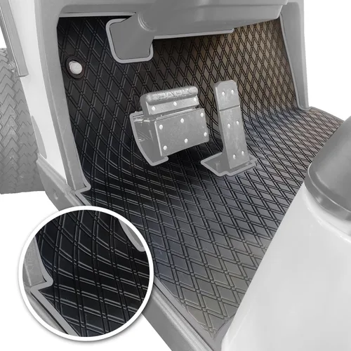 Miniatura 10 de Xtreme Mats EZGO TXT/S4/Cushman GolfCart - Tapete de cobertura completa para carrito de golf, solo se adapta a EZGO TXT (1994+), Express S4